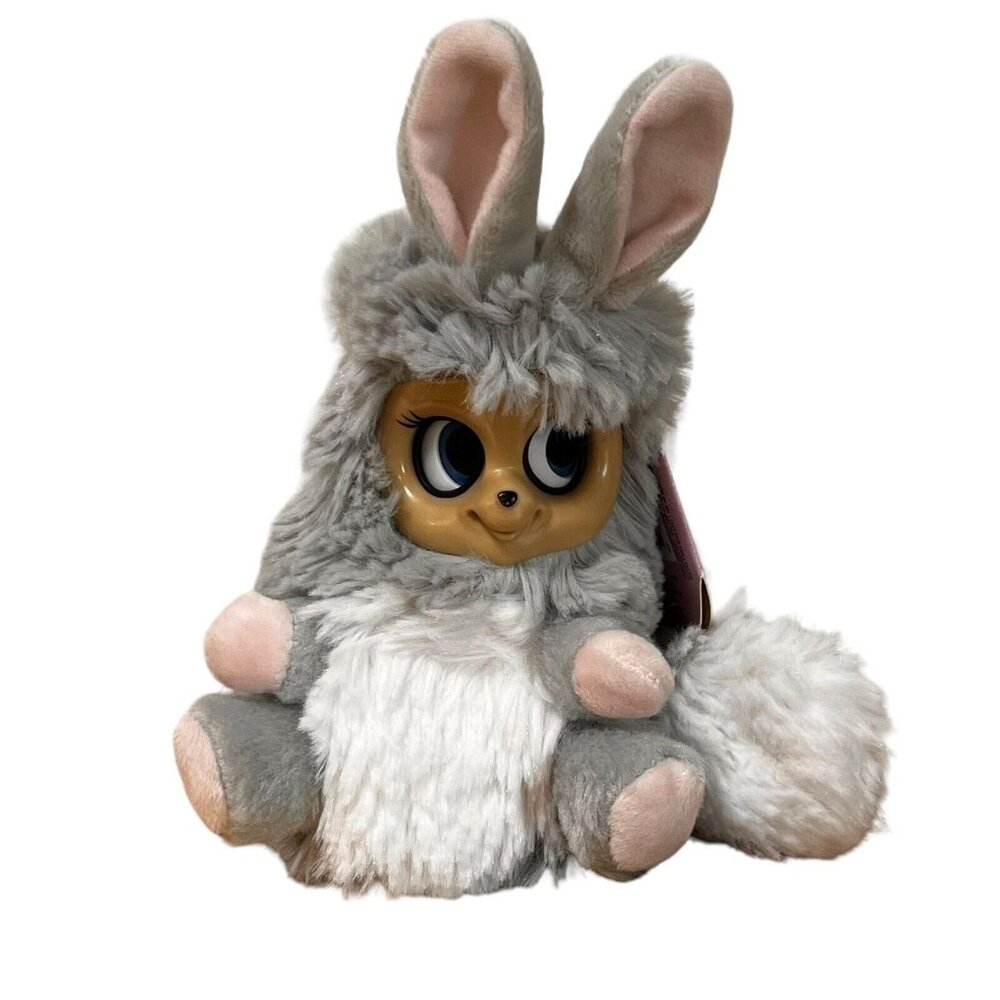 Fur Babies World Plush‎ Animal 2017 Moose Finger Puppet Moving Eyes Kids NWT